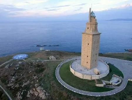 公寓 Torre De Hercules 拉科鲁尼亚